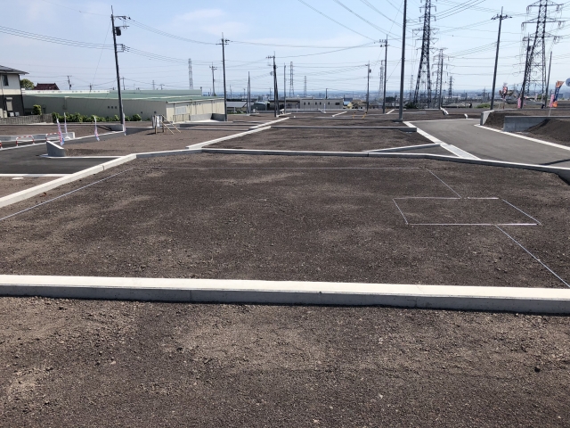 ●●市　売り土地